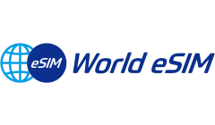 ワールドeSIMのロゴ
